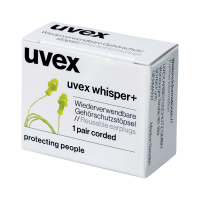 uvex whisper+ Gehörschutzstöpsel mit Kordel 2112.212