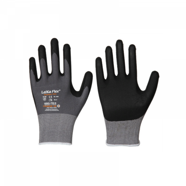 LeikaFlex Feinstrick Handschuh mit Nitril 1466 | Größe: 10