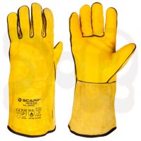 SCAPP Protection MIG/MAG-Schweißerhandschuhe | Gold...
