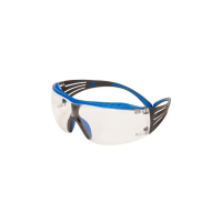 3M SecureFit 400X Schutzbrille, blau/graue B&uuml;gel, SF401