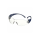 3M SecureFit 100 Schutzbrille, blaue B&uuml;gel, Antikratz-Beschichtung, transparente Scheibe