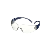 3M SecureFit 100 Schutzbrille, blaue B&uuml;gel,...