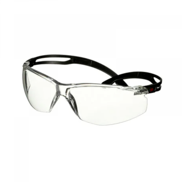 3M&trade; SecureFit 500 Schutzbrille, schwarze B&uuml;gel, SF501AF-BLK-EU