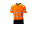 Fluoorange/ Marineblau